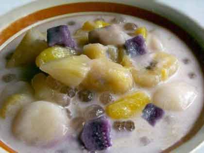 Guinataang Halo-Halo (Coconut Milk Medley)
