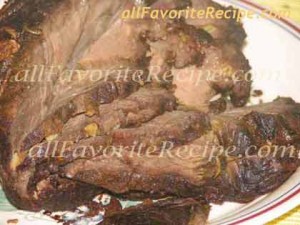 Roast Beef Filipino Style