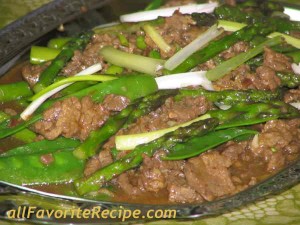 Beef Asparagus Stir-fry